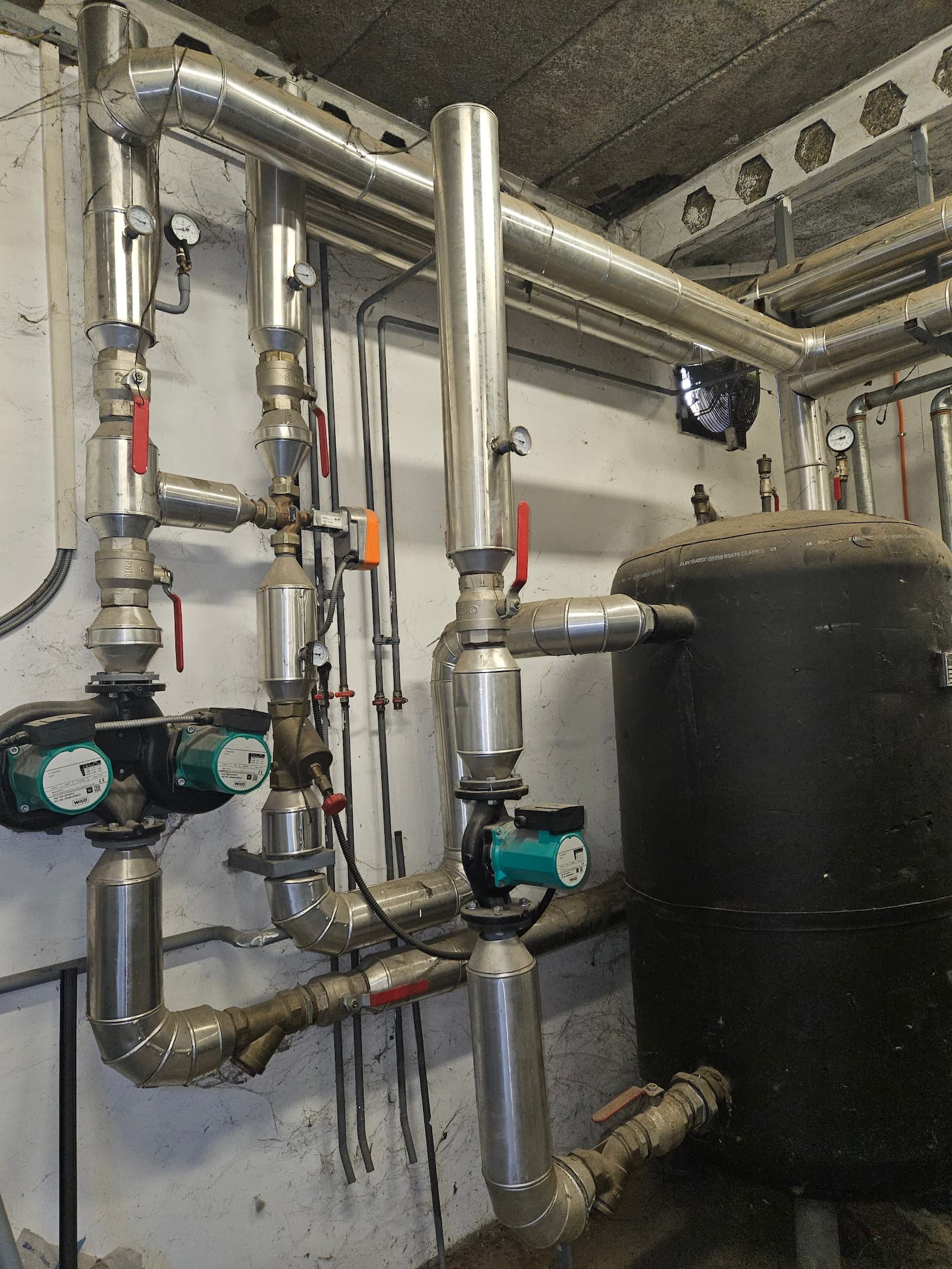 Cirkulacione pumpe hidraulične instalacije HVAC sistema. Srce sistema za distribuciju toplotne energije kroz objekat.